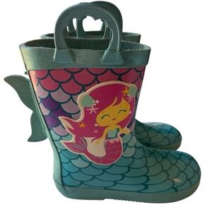 Member's Mark Kids Mermaid Rain Boots